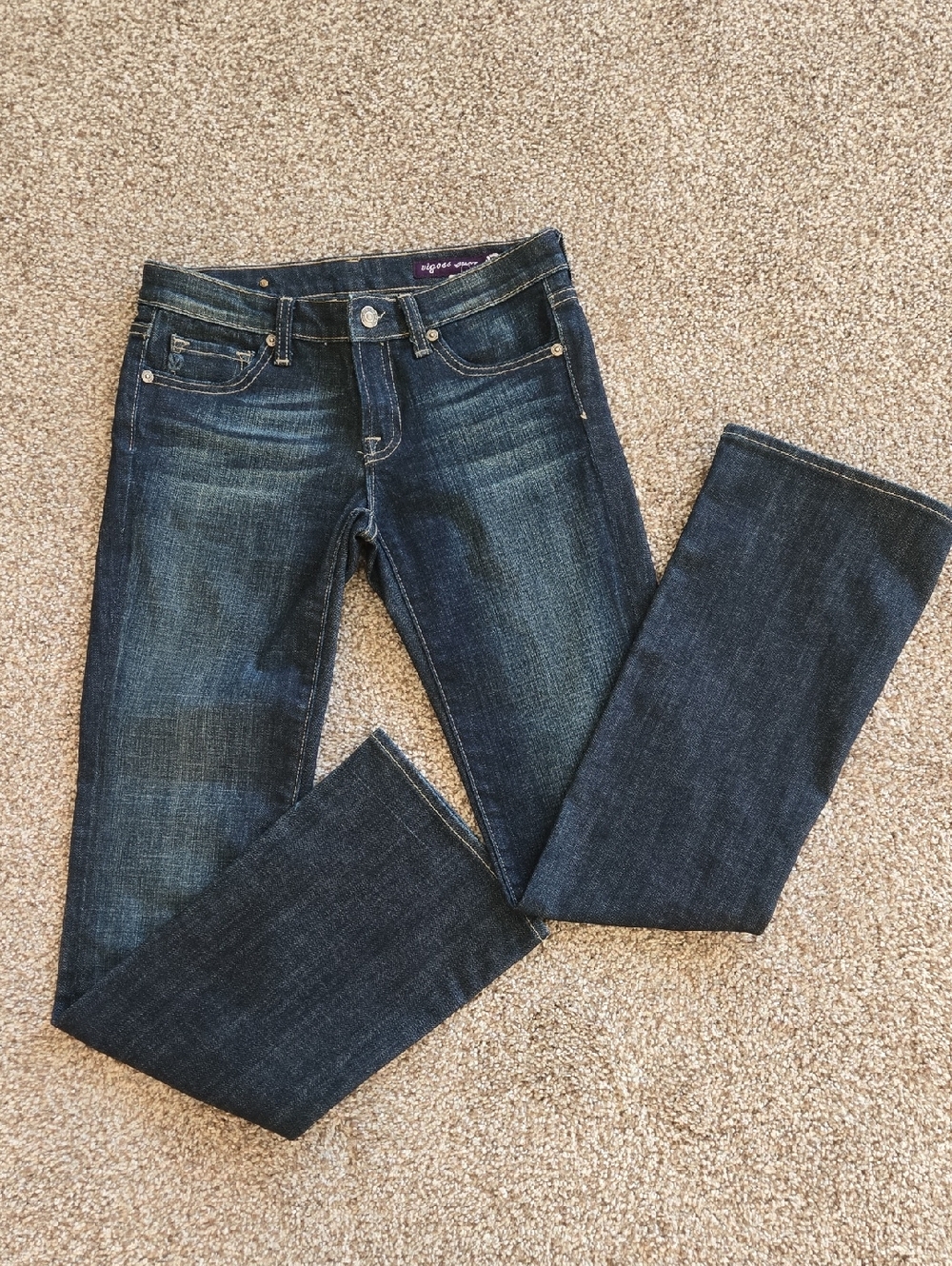 Vigoss Dark Wash Mid-rise Bootcut Jeans